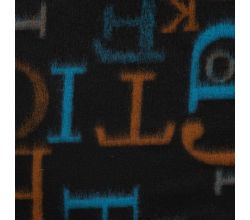 Colored Letters Keith - Petrol Rost