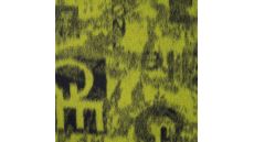 Brushed Letters Kai - Black Lime