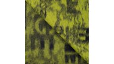 Brushed Letters Kai - Black Lime