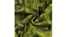Brushed Letters Kai - Black Lime