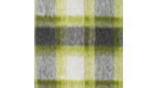 Brushed Check Kyran - Lime Grey