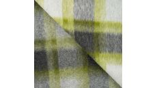 Brushed Check Kyran - Lime Grey