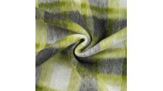 Brushed Check Kyran - Lime Grey