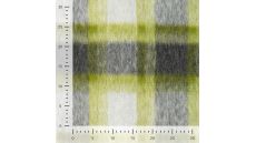 Brushed Check Kyran - Lime Grey