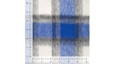 Brushed Check Kyran - Royal Grey