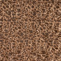 Quilt Print Animal - Leopard, Dark Brown