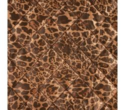 Quilt Print Leopard - Leopard, Dark Brown