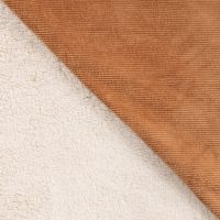 Washed Corduroy Bonded - Stone