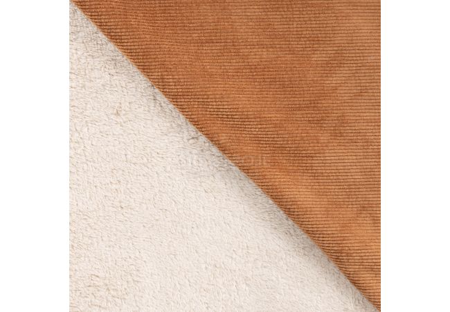 Washed Corduroy Bonded - Stone