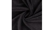 Washed Corduroy Bonded - Black