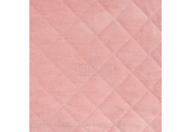 Quilt Washed Corduroy Bonded - Old Rose