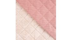 Quilt Washed Corduroy Bonded - Old Rose