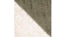 Quilt Washed Corduroy Bonded - Khaki