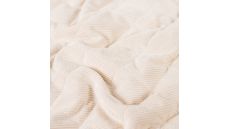 Quilt Washed Corduroy Bonded - Off White Bread