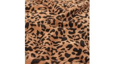 Washed Corduroy Printed - Leopard, Stone