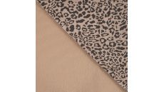 Washed Corduroy Printed - Leopard, Camel