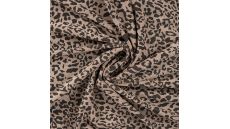 Washed Corduroy Printed - Leopard, Camel