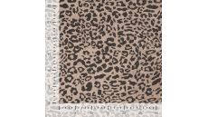 Washed Corduroy Printed - Leopard, Camel