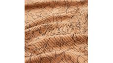 Washed Corduroy Printed - Flowers, Stone