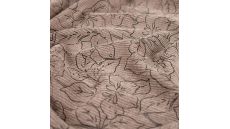 Washed Corduroy Printed - Flowers, Camel