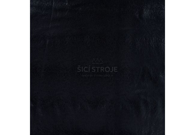 Punta Glossy Snake - Snake Skin, Black