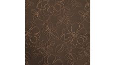 Viscose Jacquard - Flowers, Black