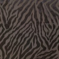 Viscose Jacquard - Zebra, Black