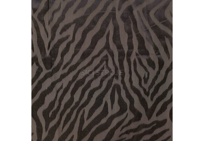 Viscose Jacquard - Zebra, Black