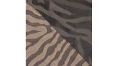 Viscose Jacquard - Zebra, Black