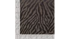 Viscose Jacquard - Zebra, Black