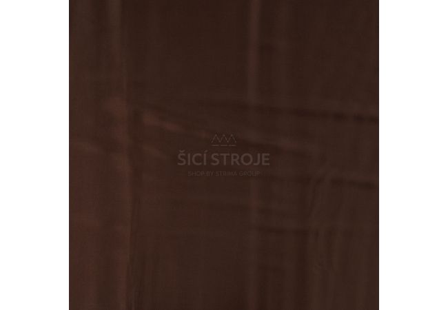 Viscose/EA Satin Olivia - Dark Brown