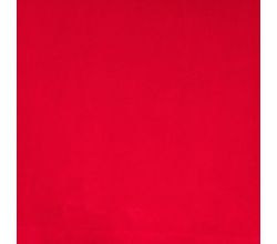 Nicky Velours Uni - Bright Red