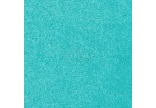 Nicky Velours Uni - Turquoise