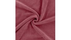Nicky Velours Uni - Dark Dusty Pink