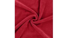 Nicky Velours Uni - Dark Red