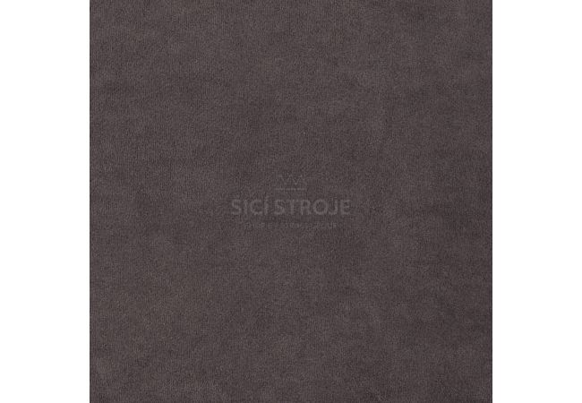 Nicky Velours Uni - Mouse, Grey
