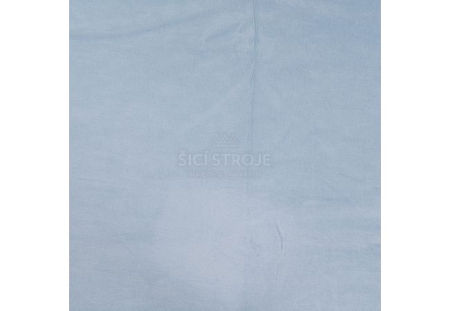 Nicky Velours Uni - Soft Blue