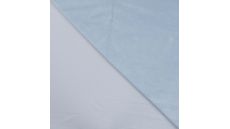 Nicky Velours Uni - Soft Blue