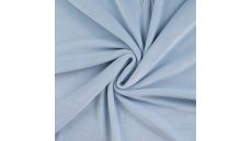 Nicky Velours Uni - Soft Blue
