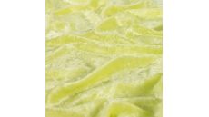 Velour De Pannes Uni - Lime