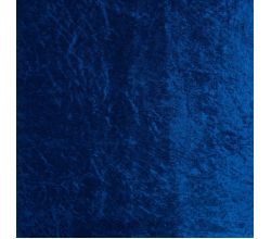 Velour De Pannes Uni - Royal