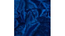 Velour De Pannes Uni - Royal