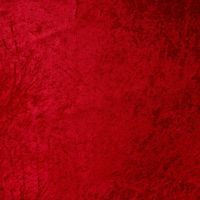 Velour De Pannes Uni - Red