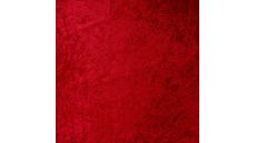 Velour De Pannes Uni - Red