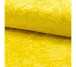 Velour De Pannes Uni - Yellow