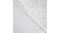 Velour De Pannes Uni - Ecru