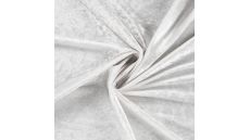 Velour De Pannes Uni - Ecru
