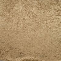 Velour De Pannes Uni - Champagne