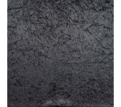 Velour De Pannes Uni - Antracite