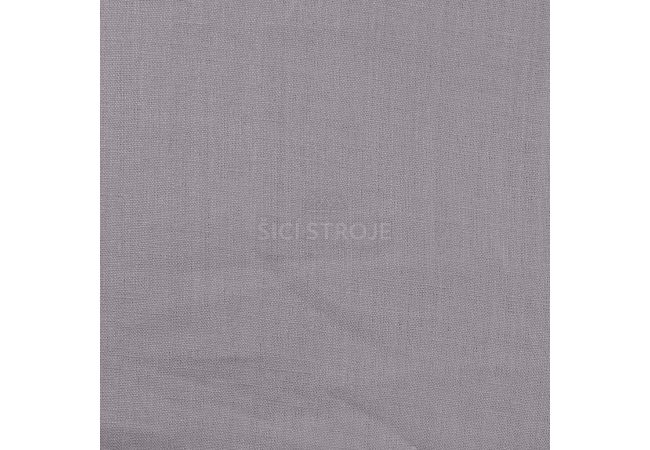 Linen Uni - Silver/Grey